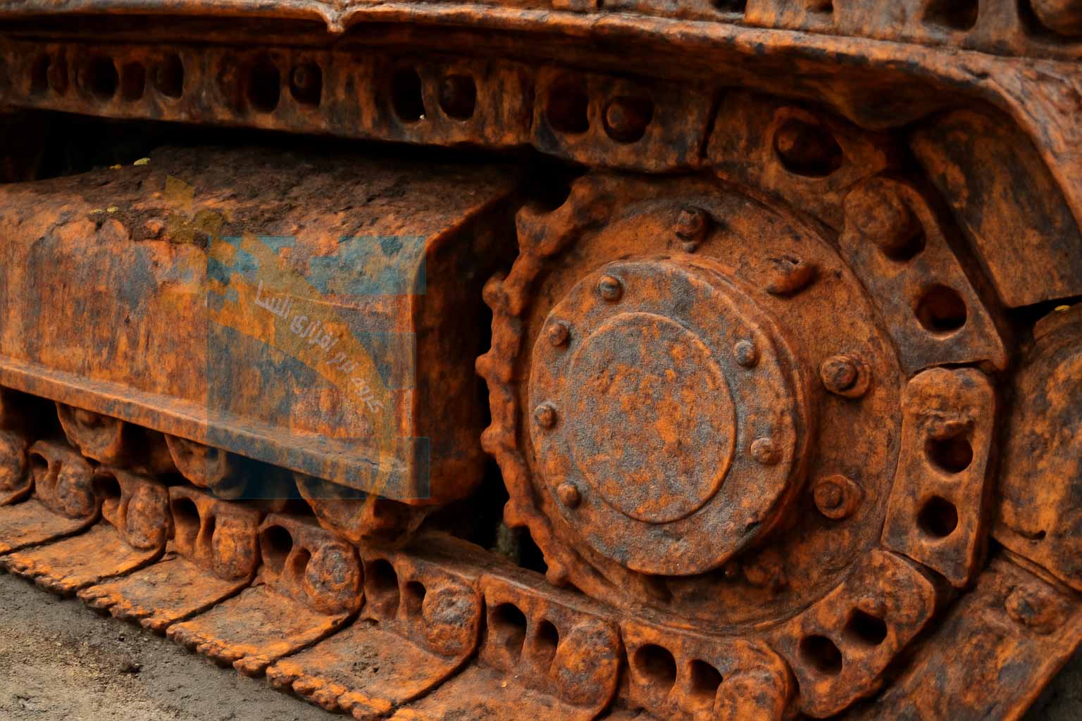 فرآیند سایش در زیربندی بیل مکانیکی