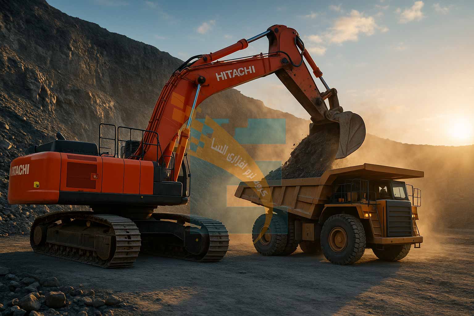 مزایا و معایب ماشینآلات برند هیتاچی در پروژههای معدنی